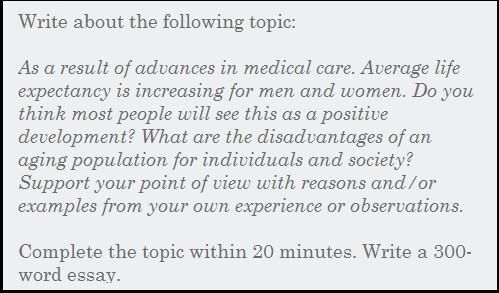 Essay - Average Life Expectancy Is Increasing For Men And Women.