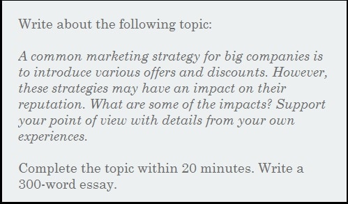 essay about marketing